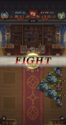 攻撃　ドット勇者